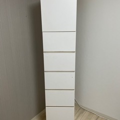 (お譲り決まりました)家具 収納家具 すきまチェスト