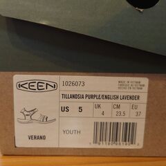 子供用スポーツサンダル　23.5cm keenの画像