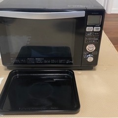 シャープ 過熱水蒸気オーブンレンジ 23L ブラック RE-SS8D-Bの画像