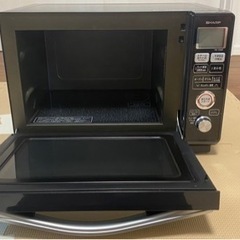シャープ 過熱水蒸気オーブンレンジ 23L ブラック RE-SS8D-Bの画像