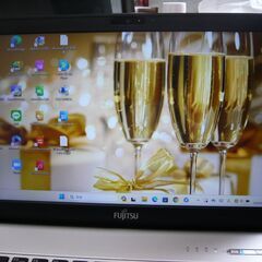富士通FMV LIFEBOOK C06006 新品SSD128GB メモリ8GB Webカメラ Celeron 3955U Win11の画像