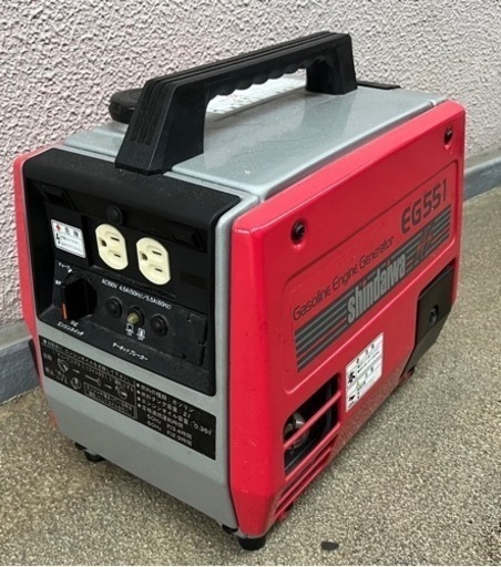 新ダイワ　ポータブル発電機 EG550