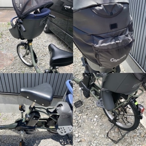 【お話し中】値下げ！電動自転車 ギュットクルームDX(マットオリーブ)BE-ELFD03