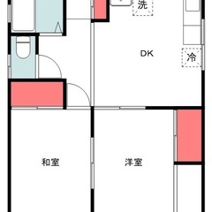 🏢安心の叶えRoom✨『2DK』小美玉市羽鳥✨敷金礼金無料💰✨人...