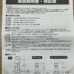 GIGA LEDヘッドバルブの画像