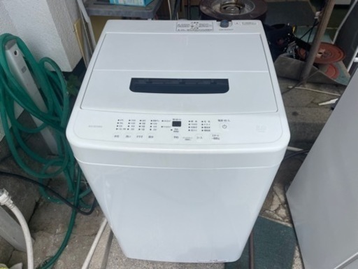 【リサイクルサービス八光】2023年製　アイリスオーヤマ　全自動洗濯機 5.0kg ホワイト IAW-T504