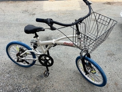 コカコーラ限定折りたたみ自転車