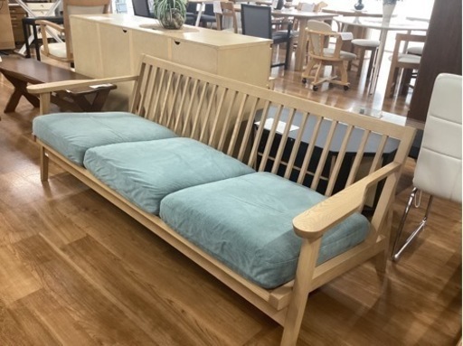 ソファ（3人掛け）【町田市再生家具】240610