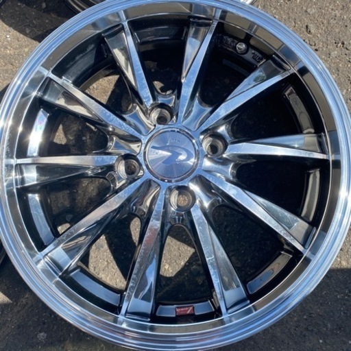 weds/LEONIS 軽自動車 アルミ 15x4.5J(+45)PCD100-4穴 ムーブ ワゴンR アトレー エブリィ 