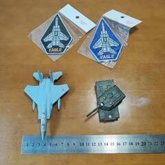 値下げしました!　新品未使用　航空機F15EAGLEのワッペン２...