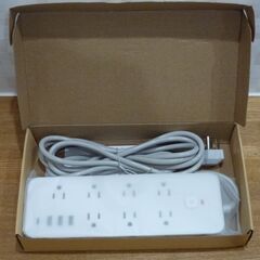 ⚡【新品・動作確認済】ＵＳＢ充電可能 電源タップ② ＡＣ１４口＋ＵＳＢ３ポート＋Ｃ１ポートの画像