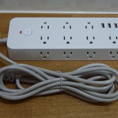 ⚡【新品・動作確認済】ＵＳＢ充電可能 電源タップ② ＡＣ１４口＋ＵＳＢ３ポート＋Ｃ１ポートの画像