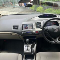 ホンダシビックハイブリッド ＭＸＢ 2009　ナビＴＶ　ＥＴＣ　バックカメラ　ドライブレコーダー　アルミ付き　スペアキーありの画像
