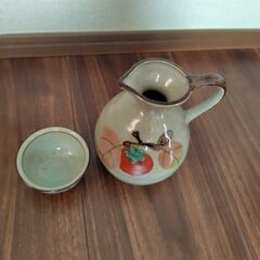 トックリとお猪口、中国のお茶屋さんの茶器セット、たち吉のボール大...