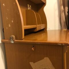 学習机、可動式袖付の画像