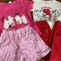 子供服　キッズ　女の子　すみっこぐらし　キャラクター　など　130メイン　120 140 8歳　7歳　9歳　ぐらい　まとめての画像