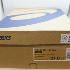 【未使用】asics アシックス 安全靴 【27.0cm】CP214 TS BOA WINJOB ウィンジョブ 1271A056 ホワイト☆質屋・リサイクルマート宇部店☆の画像