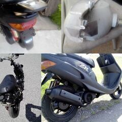 ヤマハ　スーパージョグ　 JOG ZR 3YK 黒の画像