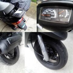 ヤマハ　スーパージョグ　 JOG ZR 3YK 黒の画像