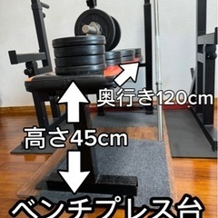 ベンチプレスセットの画像