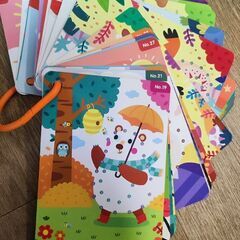 なぞり書き練習カード