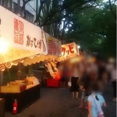 祭りの屋台！