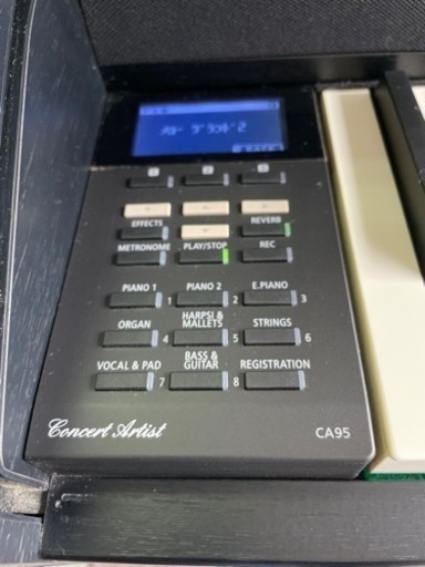 KAWAI CA95B 88鍵 木製鍵盤 電子ピアノ 最上位機種　中古美品 品番：CA95B（プレミアムブラックサテン調）
