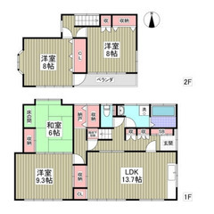 【🏠入居費用15.1万円🏠】✨広々戸建て！審査に強い！✨🚉東武宇...