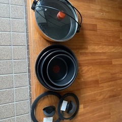 T-falフライパンセット生活雑貨 調理器具 鍋、グリル