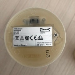 IKEA LEDキャンドル (電池付) 3個セット　ロウソク風ライトの画像