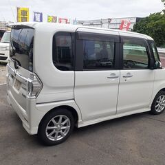 早い者勝ち!🥰Ｈ２５年🥰ダイハツ🥰タントカスタム🥰Ｘ ＳＡ🥰パール白🥰１３．７万㎞🥰総額表示３５万円🥰の画像