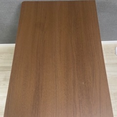 ニトリ 折りたたみテーブル(7070 ミドルブラウン FT2) 価格交渉可の画像