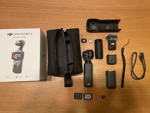 DJI OSMO POCKET 3 クリエイター コンボ 美品 micro SDカード２枚付き