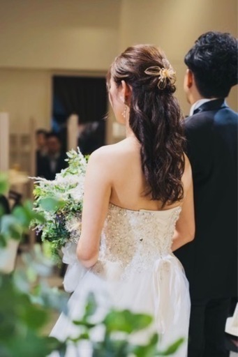 ドレス　前撮り　結婚式