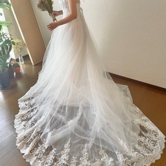 ドレス　前撮り　結婚式の画像