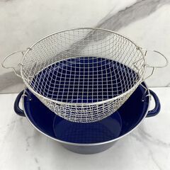 【REGASTOCK川崎店】BEKA 万能フライヤー 西ドイツ製 ホーロー鍋 ビンテージの画像