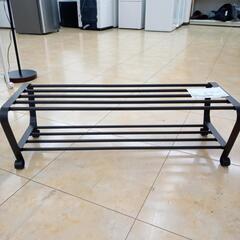 ★ジモティ割あり★  シューズラック ブラック H28×D34×...