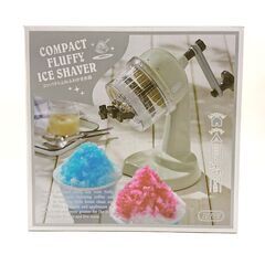 【新品未使用】ラドンナ Toffy コンパクトふわふわかき氷器 の画像