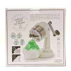 【新品未使用】ラドンナ Toffy コンパクトふわふわかき氷器 の画像