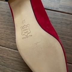 イタリー製　フラットパンプスの画像