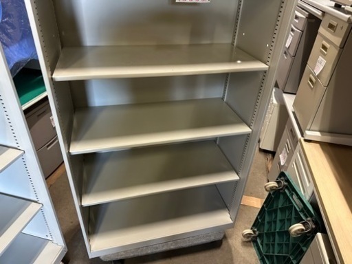 オープン書庫　保管庫　スチール棚　幅90 奥45 高さ210cm