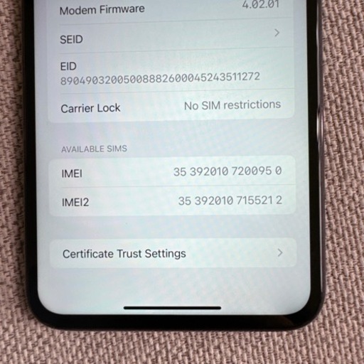 【超美品】iPhone11promax 64GB SIMフリー