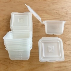 ★小分け冷凍トレイ3種【離乳食のフリージングに】の画像