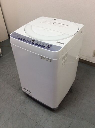JT8875【SHARP/シャープ 7.0㎏洗濯機】美品 2023年製 ES-T715 家電 洗濯 簡易乾燥付