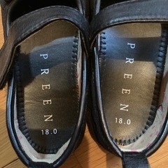 フォーマル靴　女の子　18㎝の画像