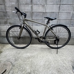 自転車 クロスバイク アルミフレーム