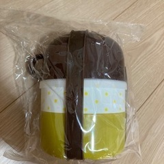 スープカップ付　二段ランチボックス