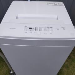 配送可✨美品✨2022年製 アイリスオーヤマ 5.0kg 全自動洗濯機✨クリーニング済み✨の画像