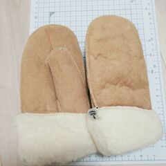 ミトン 手袋 ウールの画像
