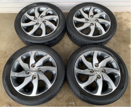 早い者勝ち❗️日産　純正アルミホイール　165/65R14 サマータイヤ